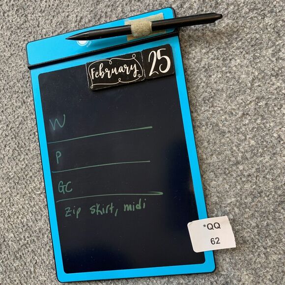 We The Free People Skirt Womens 26 Black Fade Denim Maddie Zip Front Slit Midi - Picture 11 of 12